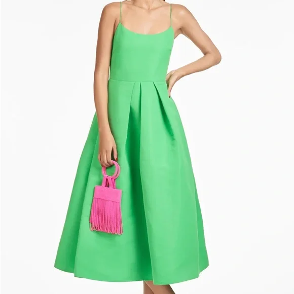 Sachin + Babi | Dresses | Sachin Babi Green Midi Dress | Poshmark